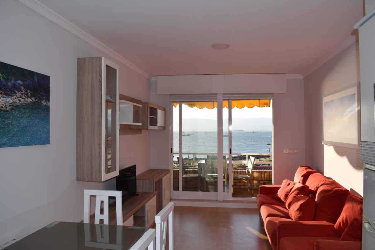 Apartamento A Pie De Playa En As Sinas. Villanueva De Arosa Kültér fotó