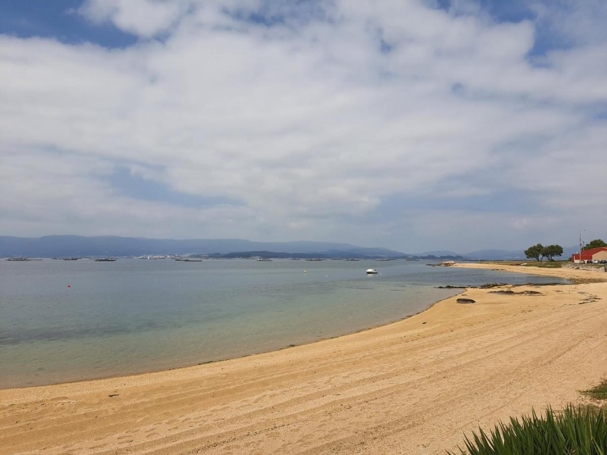 Apartamento A Pie De Playa En As Sinas. Villanueva De Arosa Kültér fotó