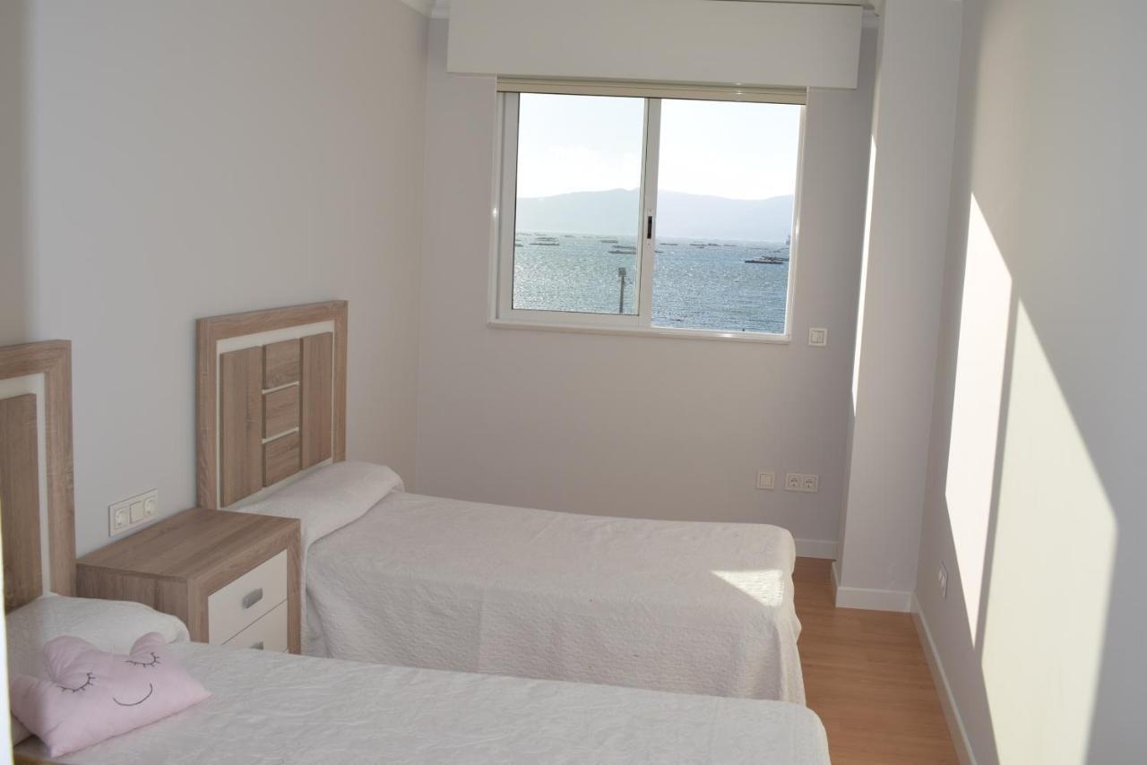 Apartamento A Pie De Playa En As Sinas. Villanueva De Arosa Kültér fotó