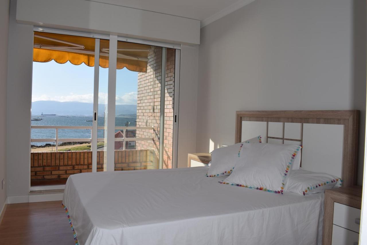 Apartamento A Pie De Playa En As Sinas. Villanueva De Arosa Kültér fotó