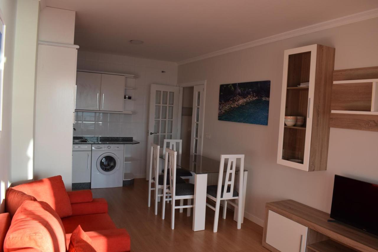 Apartamento A Pie De Playa En As Sinas. Villanueva De Arosa Kültér fotó